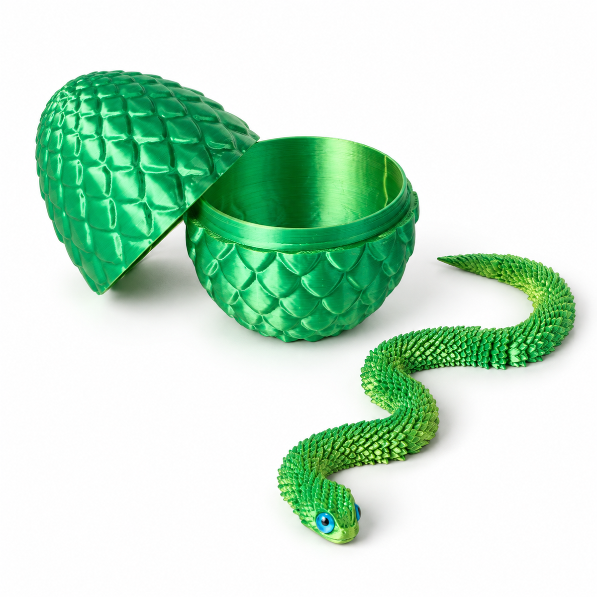 3D Printed Snake Egg