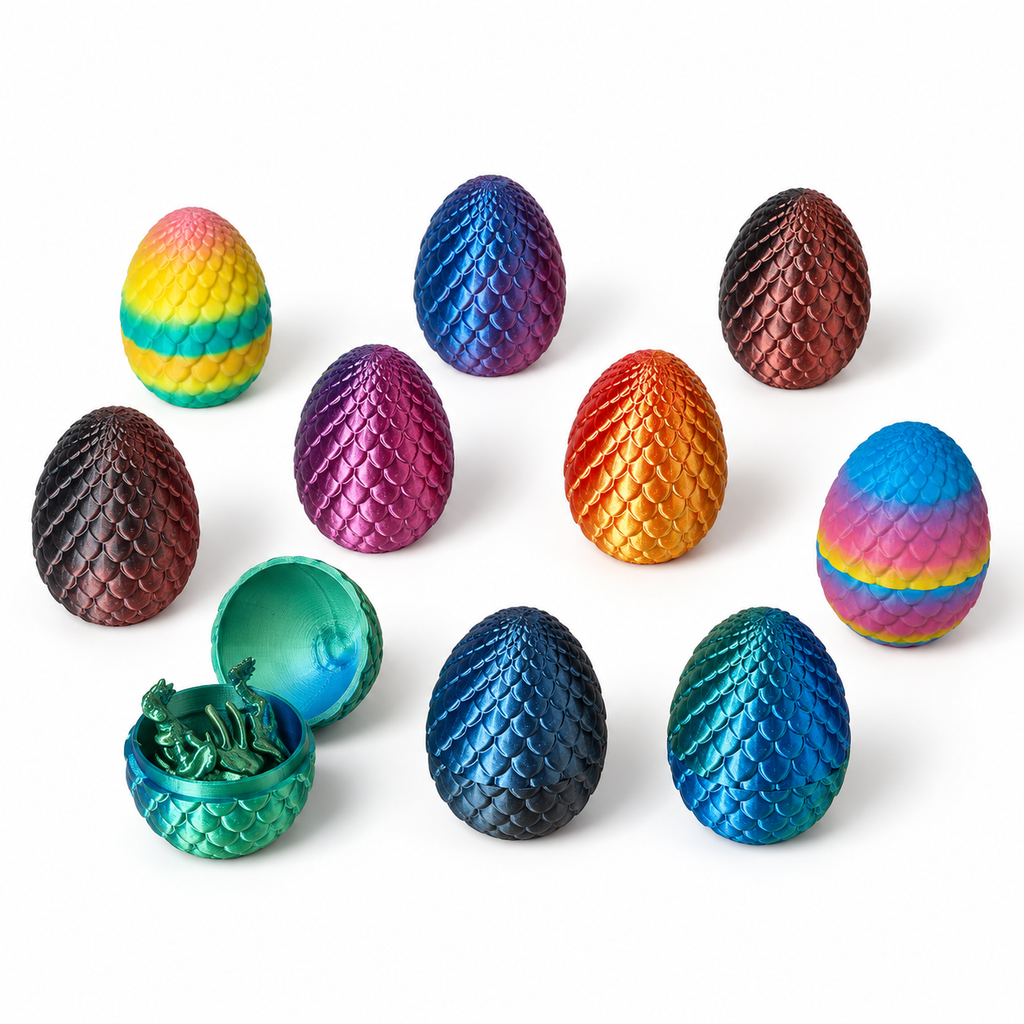 3D Printed Dinosaur Egg