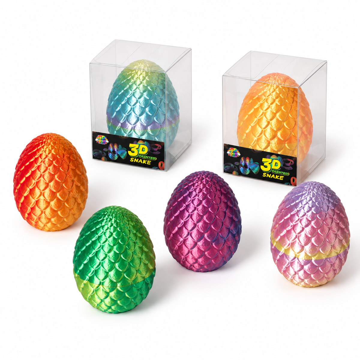 3D Printed Snake Egg