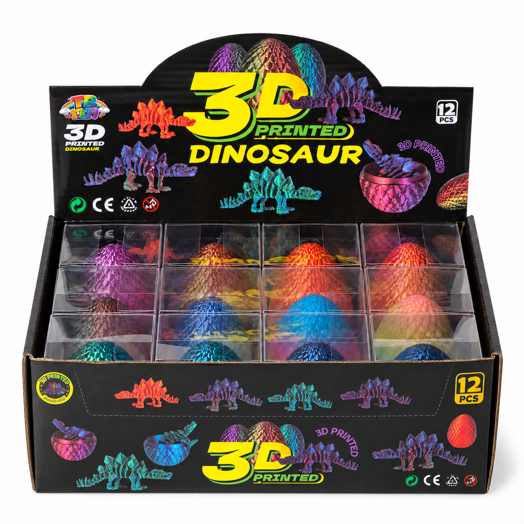3D Printed Dinosaur Egg