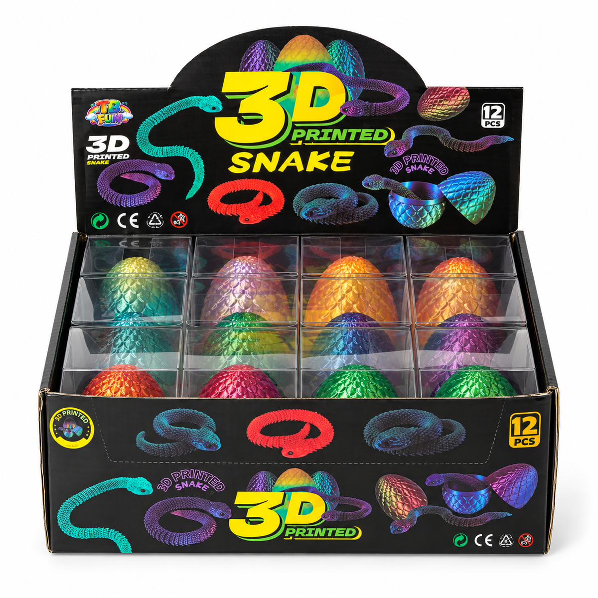 3D Printed Snake Egg
