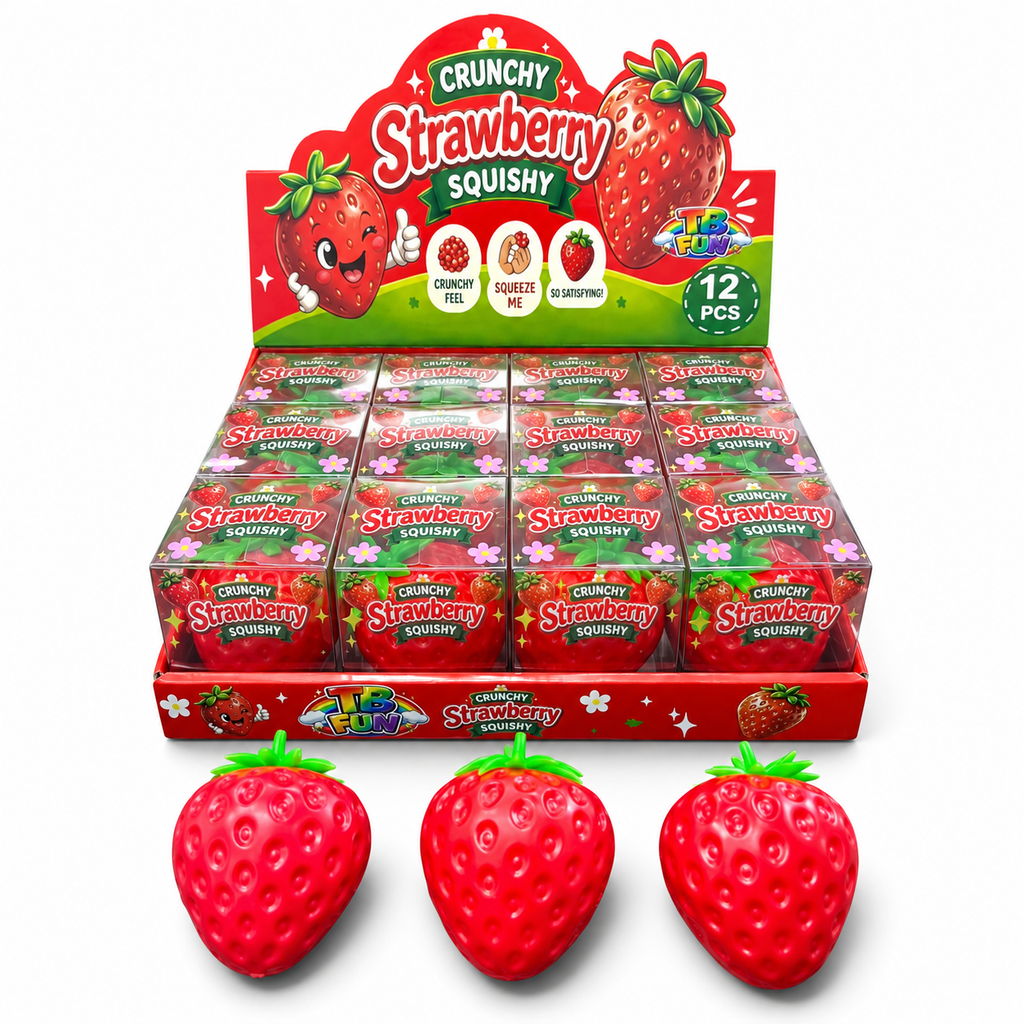 Crunchy Strawberry Squishy